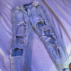 ripped jeans